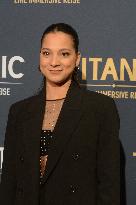 Redcarpet During Openning Night Of " Titanic : An Immersive Voyage" Exhibition