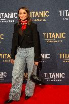 Redcarpet During Openning Night Of " Titanic : An Immersive Voyage" Exhibition