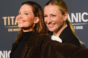 Redcarpet During Openning Night Of " Titanic : An Immersive Voyage" Exhibition