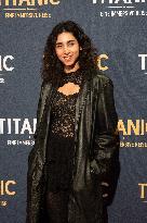 Redcarpet During Openning Night Of " Titanic : An Immersive Voyage" Exhibition