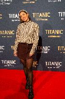 Redcarpet During Openning Night Of " Titanic : An Immersive Voyage" Exhibition