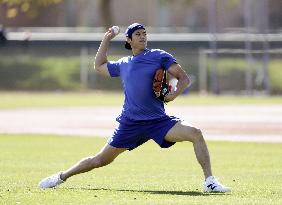 Baseball: Shohei Ohtani of Dodgers