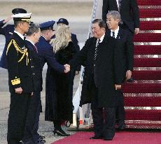 Japan PM Ishiba arrives in Washington