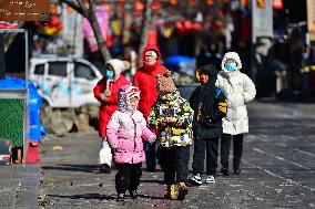 Cold Wave Hit Qingzhou