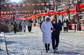 Cold Wave Hit Qingzhou