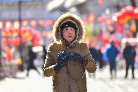 Cold Wave Hit Qingzhou