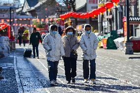 Cold Wave Hit Qingzhou