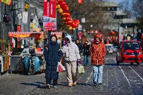 Cold Wave Hit Qingzhou