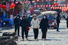 Cold Wave Hit Qingzhou