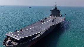 Iran Naval Forces Unveiled Their New Drone-Carrier Ship, Shahid Mahdavi