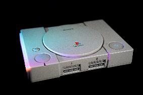 Video Game Consoles From Previous Generations Stock Photos