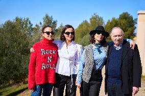 Goya Awards - Maribel Verdu, Leonor Watling And Aitana Sanchez-Gijon Plant Holm Oak Trees