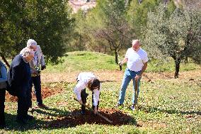 Goya Awards - Maribel Verdu, Leonor Watling And Aitana Sanchez-Gijon Plant Holm Oak Trees