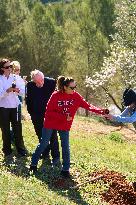 Goya Awards - Maribel Verdu, Leonor Watling And Aitana Sanchez-Gijon Plant Holm Oak Trees