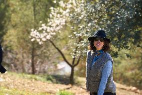 Goya Awards - Maribel Verdu, Leonor Watling And Aitana Sanchez-Gijon Plant Holm Oak Trees