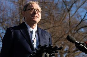 National Economic Council Director Kevin Hessett Attends White House Meetings