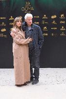 Richard Gere And Wife At 39th Goya Awards Photocall - Spain