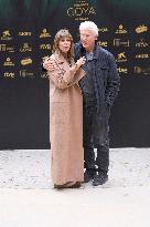 Richard Gere And Wife At 39th Goya Awards Photocall - Spain
