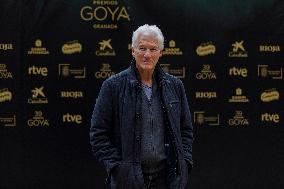 Richard Gere And Wife At 39th Goya Awards Photocall - Spain