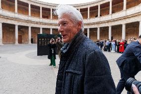 Richard Gere And Wife At 39th Goya Awards Photocall - Spain