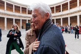 Richard Gere And Wife At 39th Goya Awards Photocall - Spain