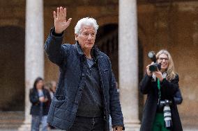 Richard Gere And Wife At 39th Goya Awards Photocall - Spain
