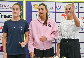 WTA Qatar Open Tennis Tournamen 2025 - Draw Ceremony
