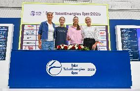 WTA Qatar Open Tennis Tournamen 2025 - Draw Ceremony