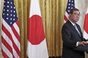 Trump and Japanese PM Ishiba Join Press Conference
