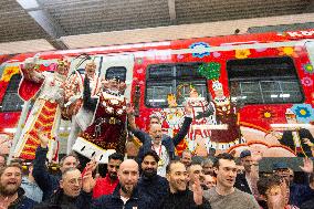 Presentation Of New Carnival Train In Cologne