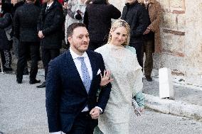 Prince Nikolaos Of Greece And Chryssi Vardinogianni Wedding In Athens