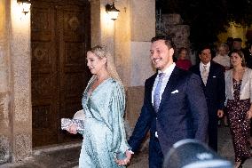 Prince Nikolaos Of Greece And Chryssi Vardinogianni Wedding In Athens