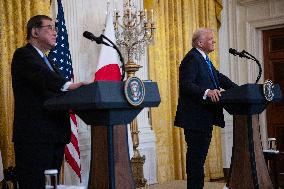 US President Donald Trump Welcomes Japanese Prime Minister Shigeru Ishiba