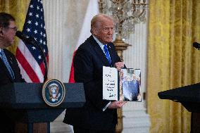 US President Donald Trump Welcomes Japanese Prime Minister Shigeru Ishiba