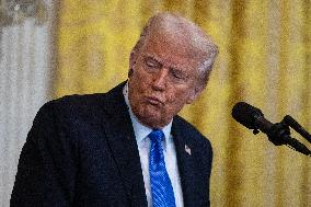US President Donald Trump Welcomes Japanese Prime Minister Shigeru Ishiba