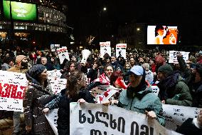 Demonstration For The Release Of Political Detainees