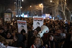 Demonstration For The Release Of Political Detainees