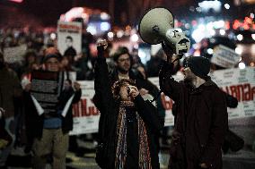 Demonstration For The Release Of Political Detainees