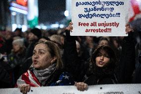 Demonstration For The Release Of Political Detainees