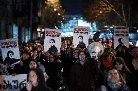 Demonstration For The Release Of Political Detainees