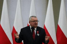 President Of Poland Andrzej Duda In Krakow