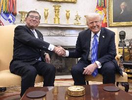 Ishiba-Trump meeting in Washington