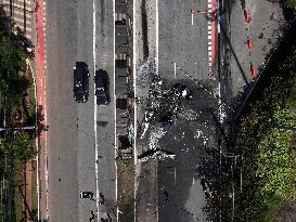 Small Plane Crash In São Paulo, Brazil