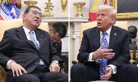 Ishiba-Trump meeting in Washington