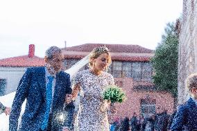 Wedding Ceremony Of Nikolaos De Grece And Chrysi Vardinogianni In Athens