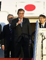 Japan PM Ishiba leaves U.S. after meeting with Trump