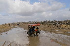Gaza Transformed Into Rubble-Strewn Wasteland After Israeli Attacks