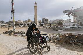 Gaza Transformed Into Rubble-Strewn Wasteland After Israeli Attacks