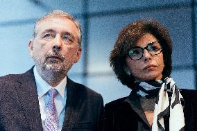 Rachida Dati visit the Summit for Action on Artificial Intelligence at the BNF - Paris AJ