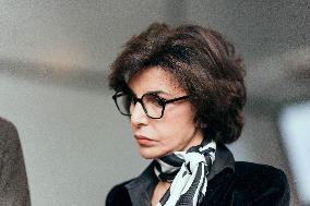 Rachida Dati visit the Summit for Action on Artificial Intelligence at the BNF - Paris AJ
